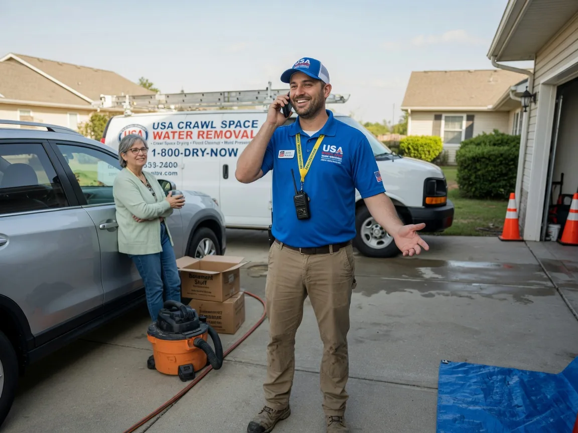 Crawl Space Water Removal Hilbert, WI FAQs